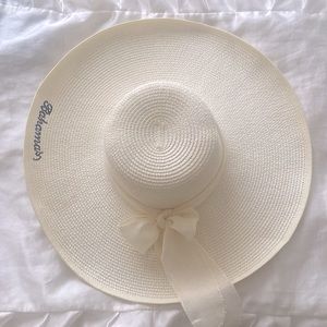 BAHAMAS Large Woven Sun hat, bought at Princess Cays Island